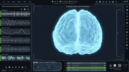Brain Activity Scan Concept
