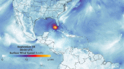 Hurricane Ian Wind Field Evolution