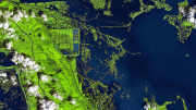 Hurricane Ida Before and After