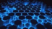 Abstract Technology Graphene Material Concept