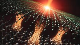 Artistic Depiction of Electron Transfer Driven by an Ultrashort Laser Pulse