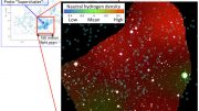 Astronomers Detect the Shadow of a Gas Cloud in an Ancient Proto-Supercluster