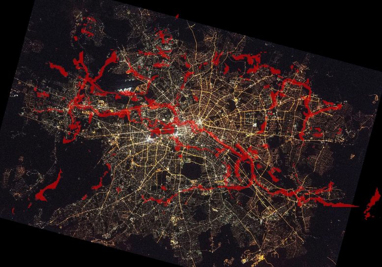 Berlin Bat Commuting Areas