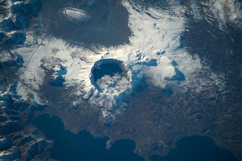 Caldera of Nemrut From ISS