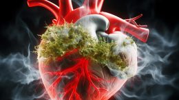 Cannabis Heart Cardiology Concept