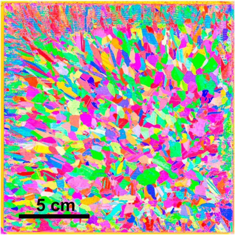 Crystal Grain Orientations Predicted by AI