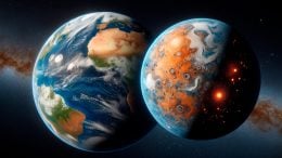 Earth and Exoplanet