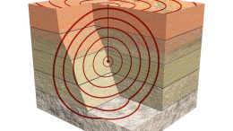 Earthquake Ground Layers Illustration