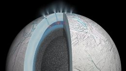 Enceladus Interior Cutaway