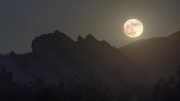 Full Moon Vasquez Rocks Natural Area Park