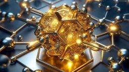 Gold Chemistry Material Science Concept