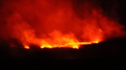 Kīlauea Lava Lake at Night