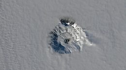 Mount Erebus Breaks Through