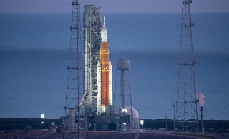 NASA Artemis I Preflight SLS Orion