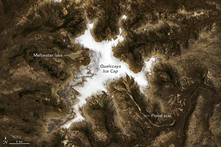 Quelccaya Ice Cap 2023 Annotated