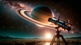 Saturn Astronomy Art Concept