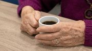 Senior Woman Coffee