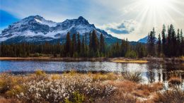 Shallow Lake Mountains