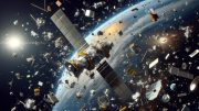 Space Debris Concept Illustration